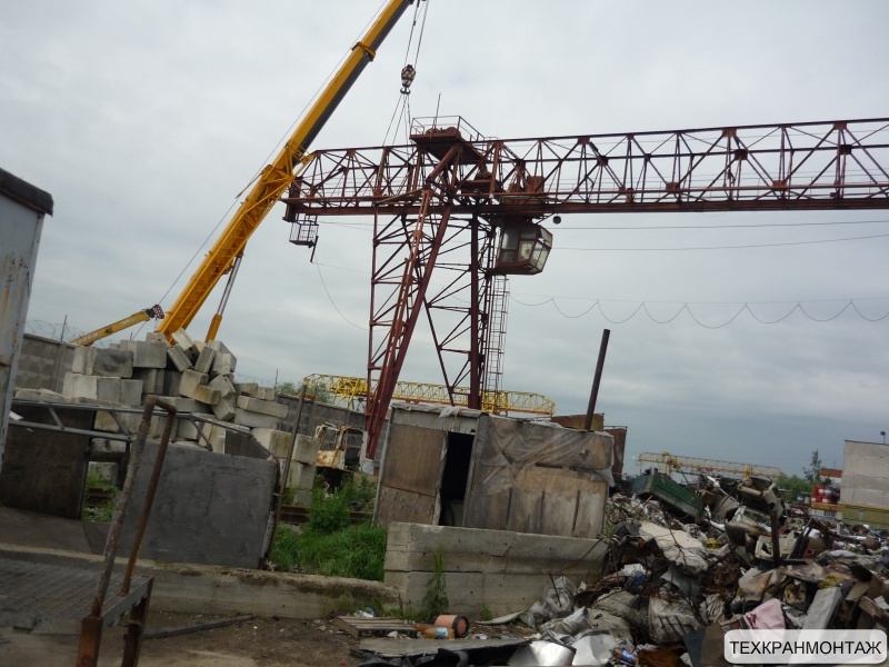 Ремонт козлового крана КК 20-32