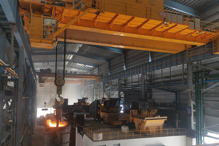 Кран для металлургии